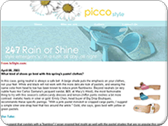 Picco Style website